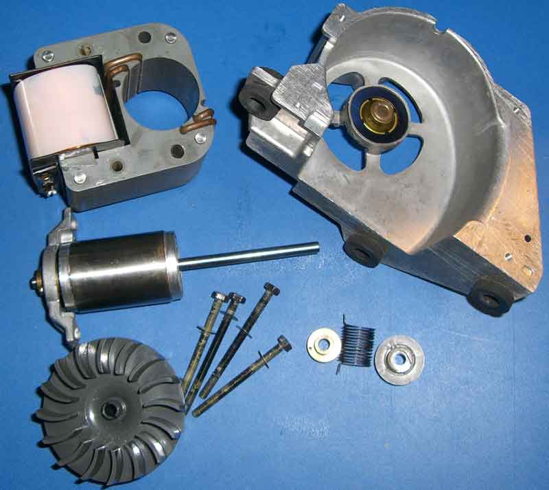 Original motor in bits